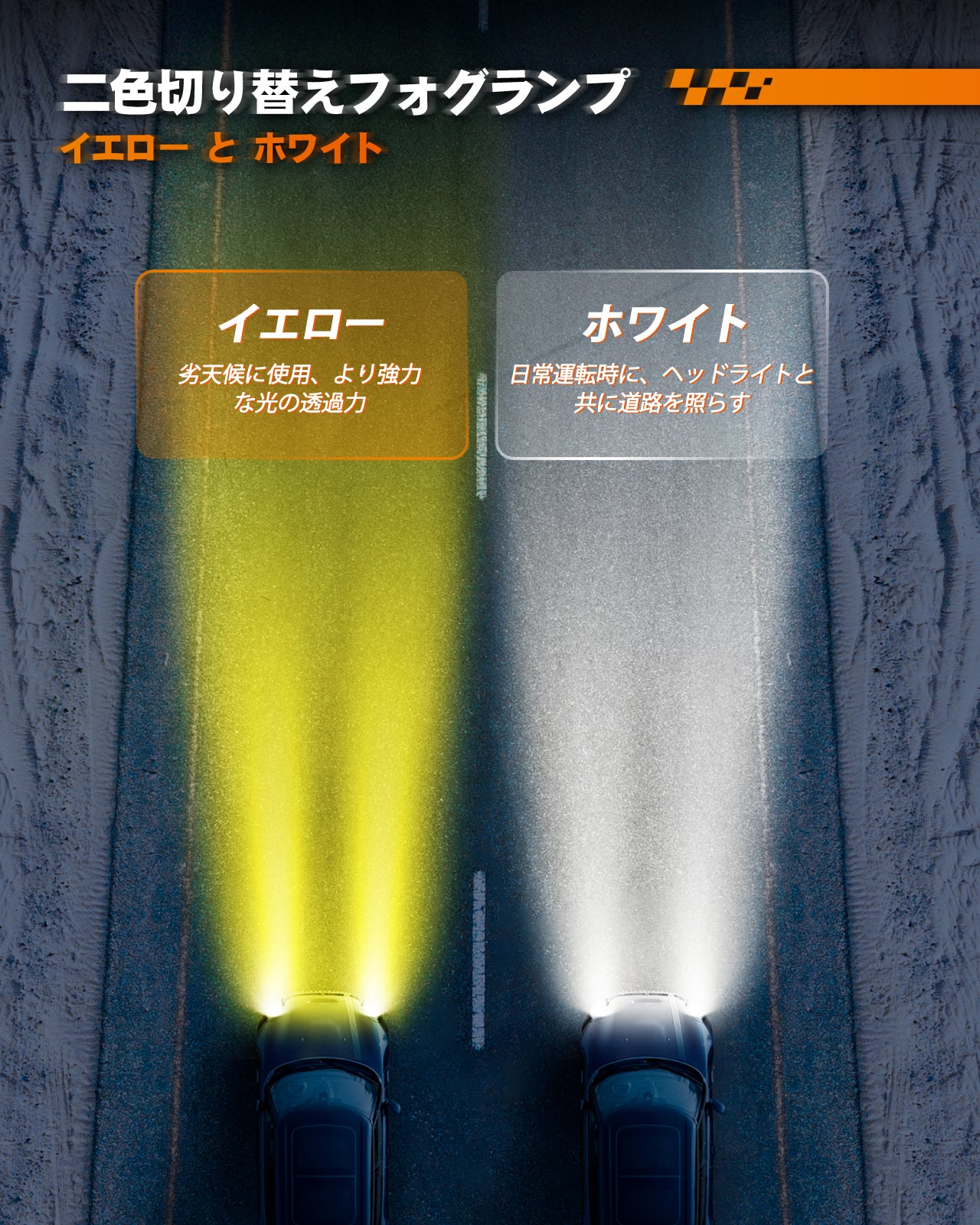 SF 24シリーズ(デュアルカラー) フォグランプ